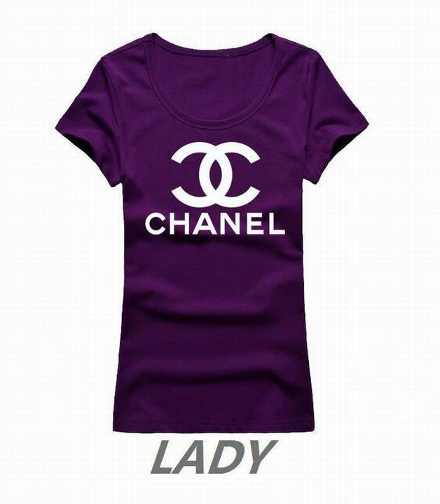 Chanel short round collar T woman S-XL-052